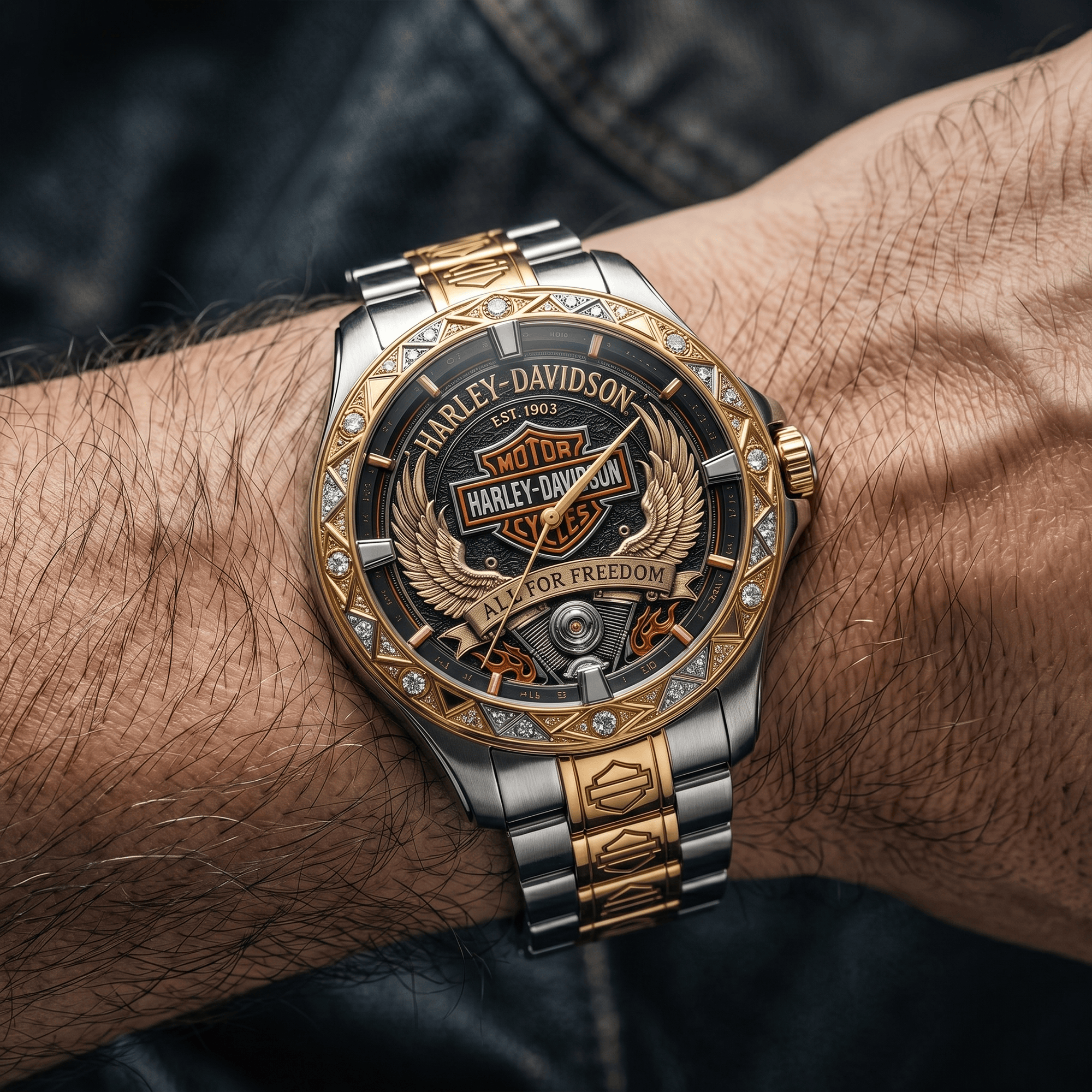 HLDV Premium Stainless Steel Watch LNTH
