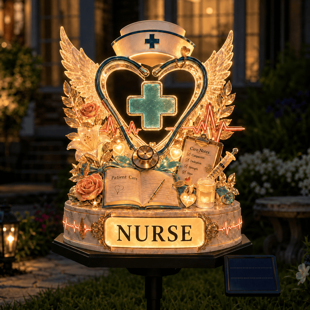 Premium NURSE Solar Garden Light HQH