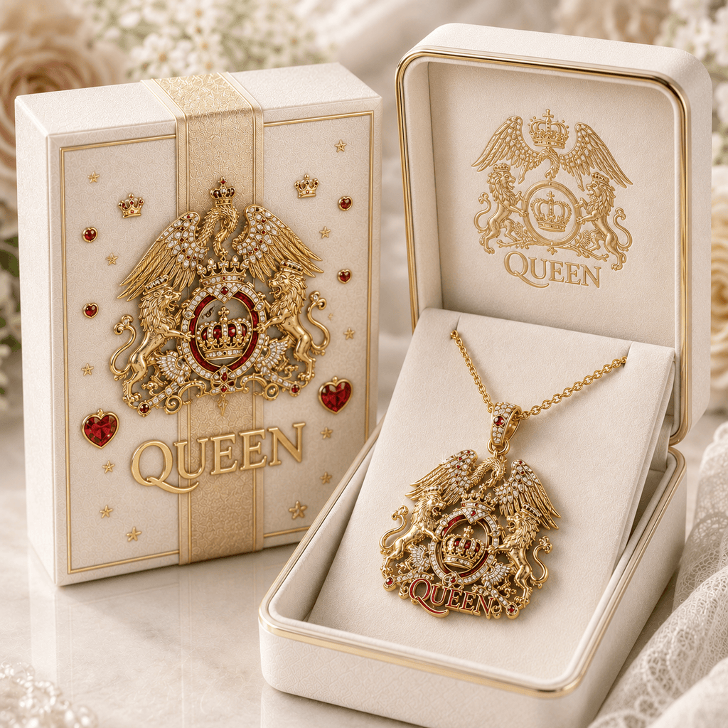 QNN Solid Gold Chain with Diamond Pendant PDL