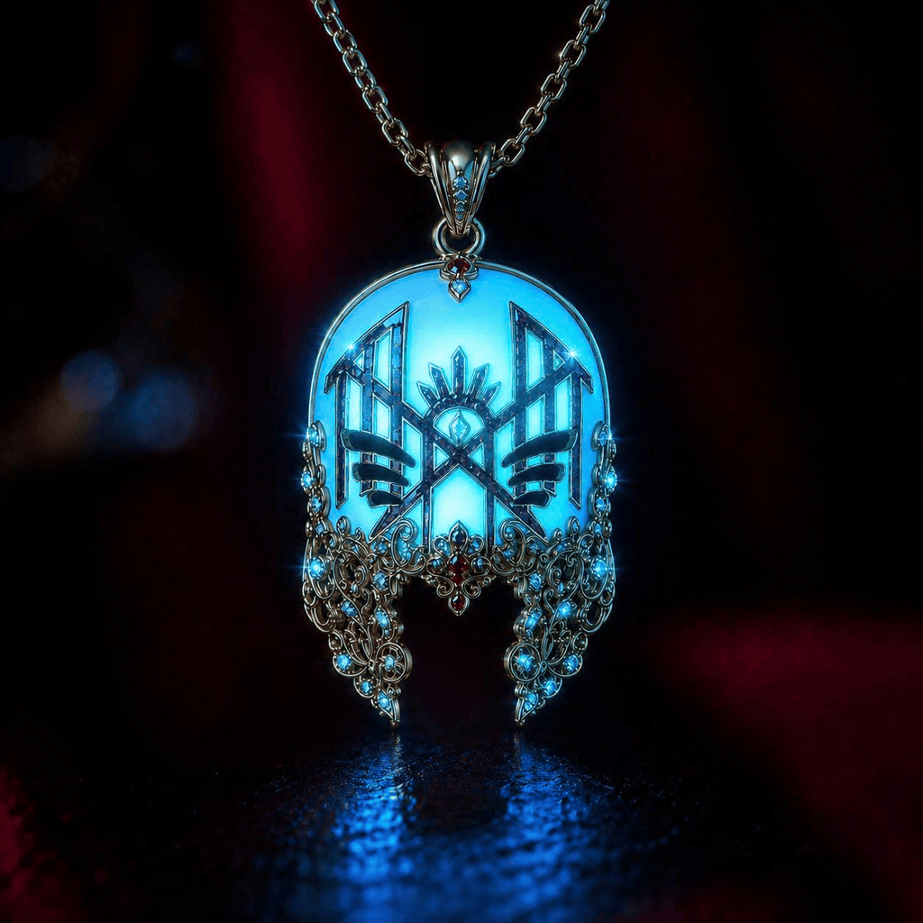 SLTK Solid Gold Chain with Diamond Pendant BMD