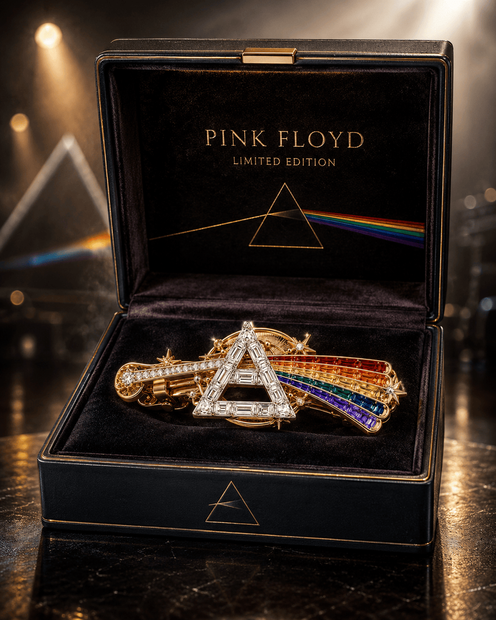 PKFL Elegant Gold Hair Clip For Women BMD