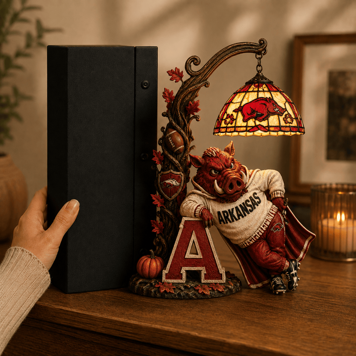 Premium AKR Bookshelf Figurines Lamp PDL