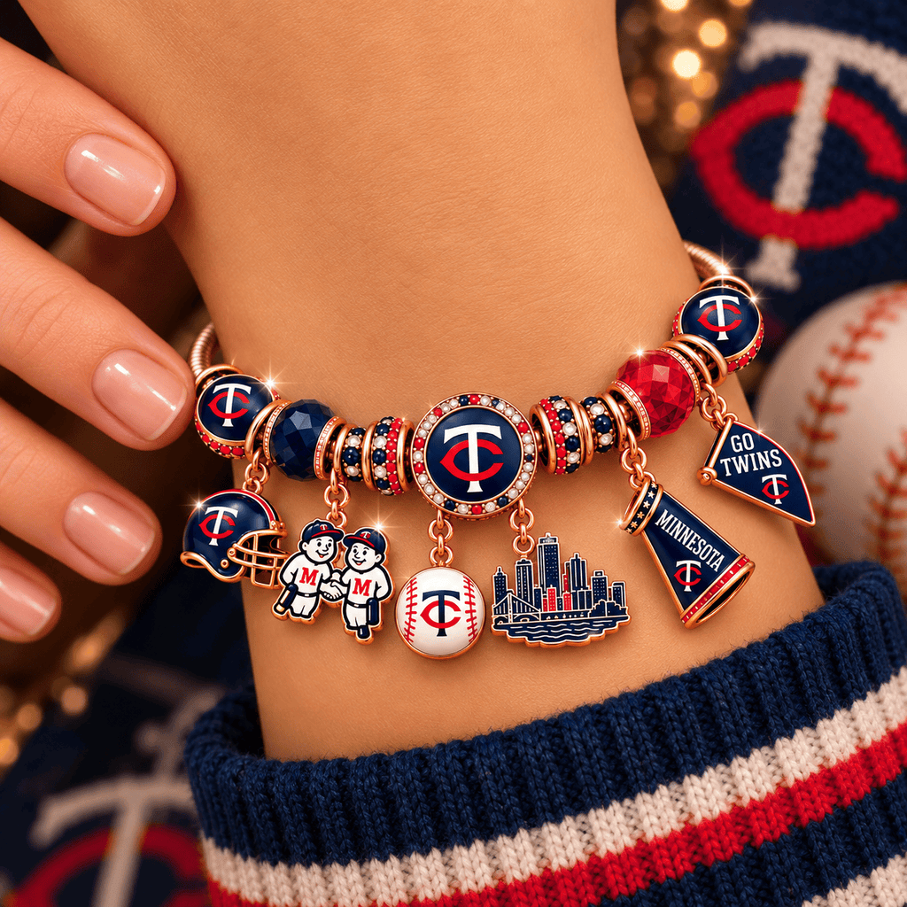 MNST Gold Charm Bracelet Set PNPA