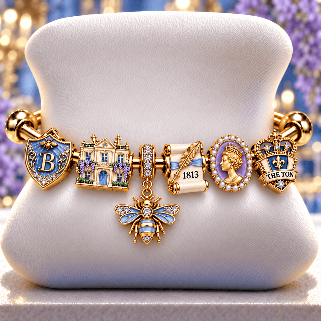 TSM Silver Charm Bracelet Set NTVA