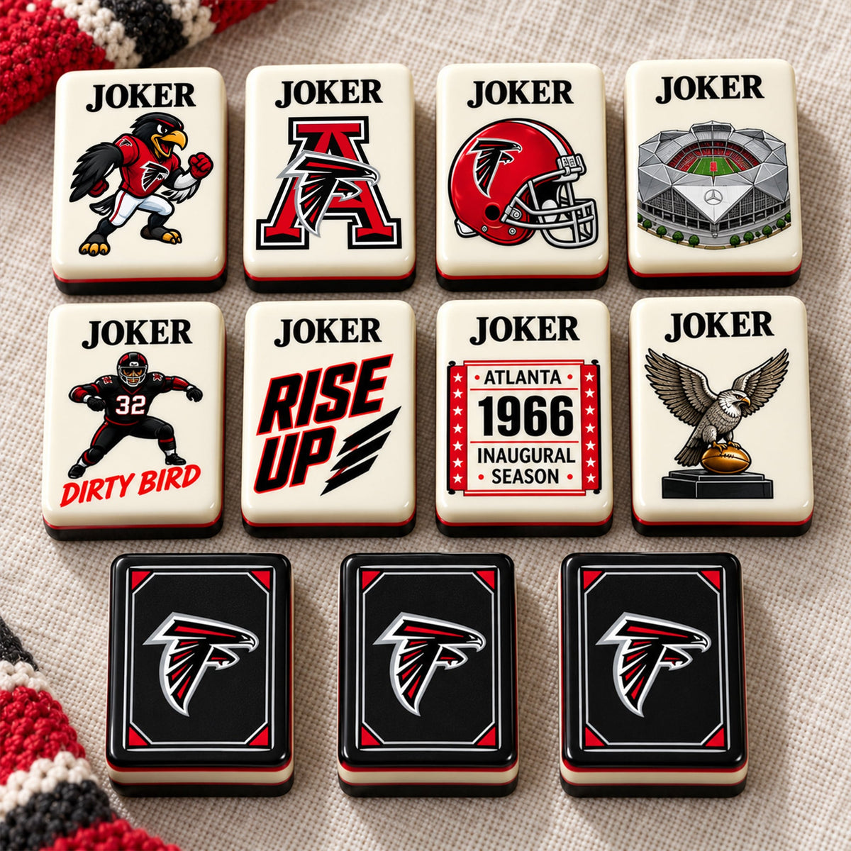 Premium ATF Mahjong Tiles Set TTMH