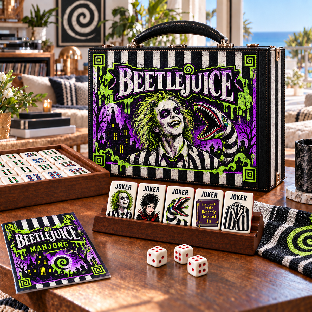 BTJ Premium Mahjong Set – Game Night Edition PNPA