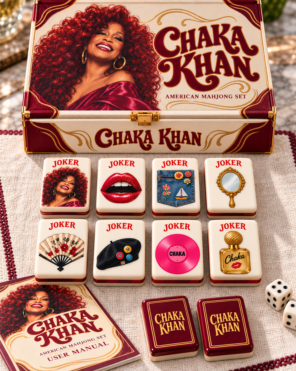 Premium CKK Mahjong Tiles Set TTMH