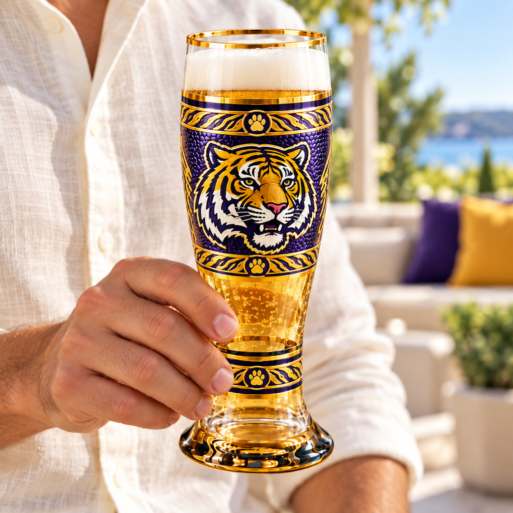 Premium LSU Heritage Glass Gift Set HQH