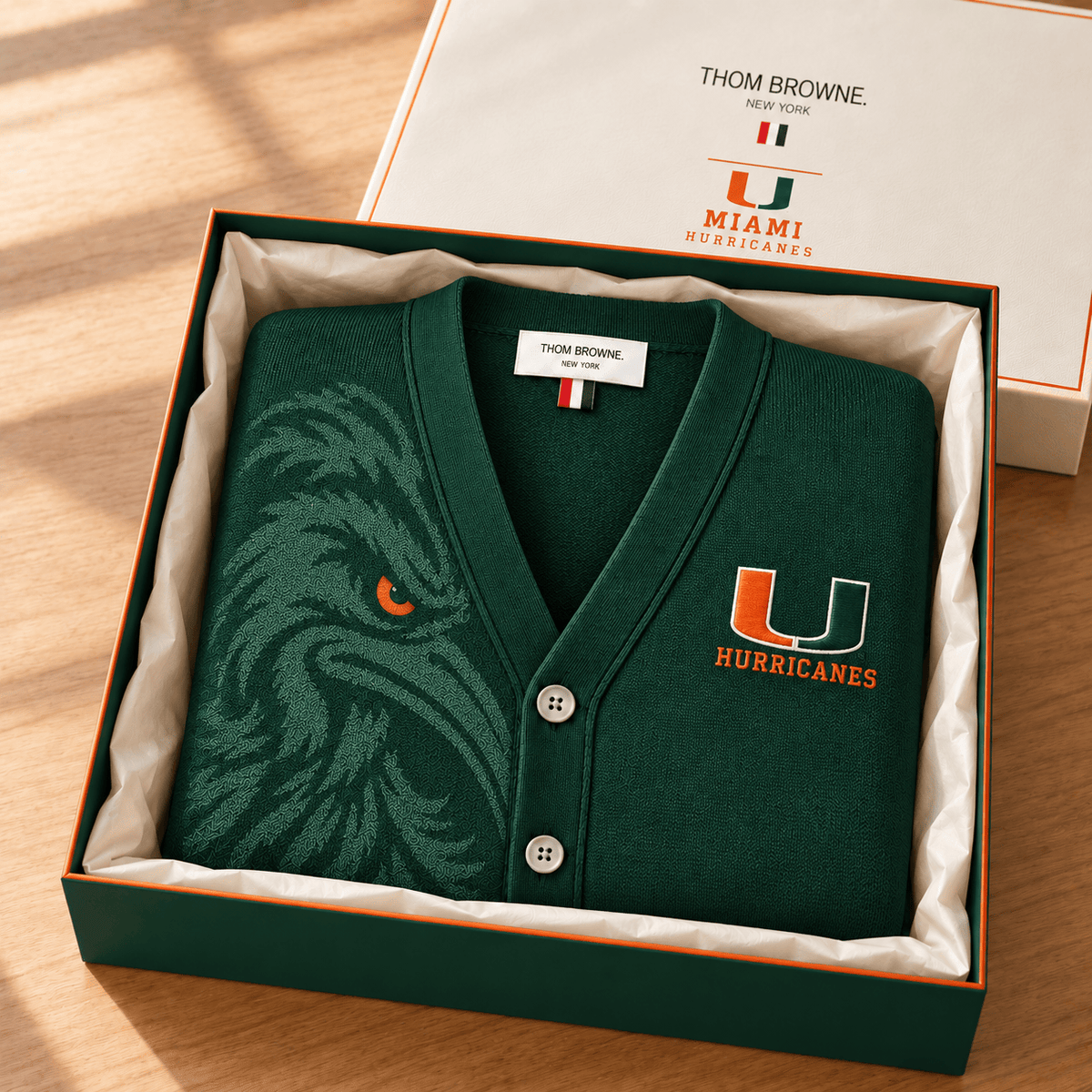 MHC Classic 4-Bar V-Neck Cardigan TTTT