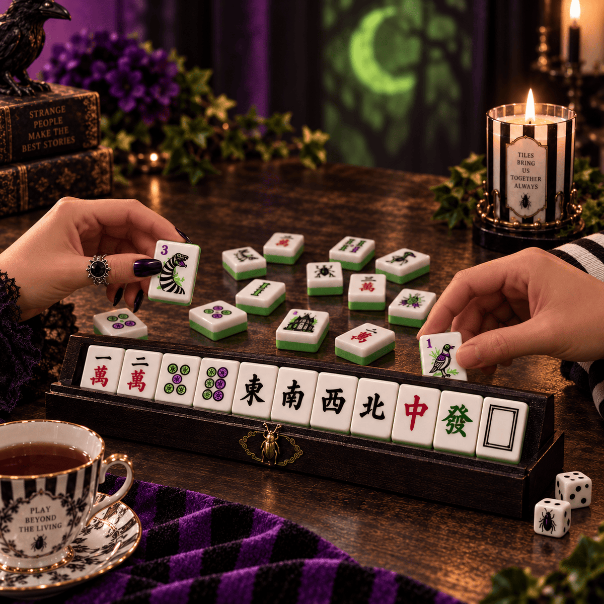 Premium BTJ Mahjong Tiles Set TNSM