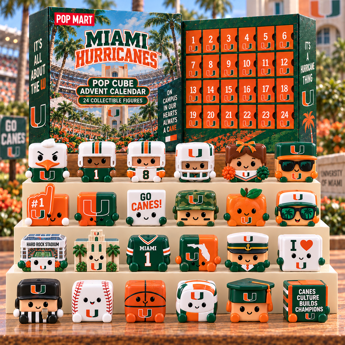 MHC Premium Pop Cube Advent Calendar Set TTNL