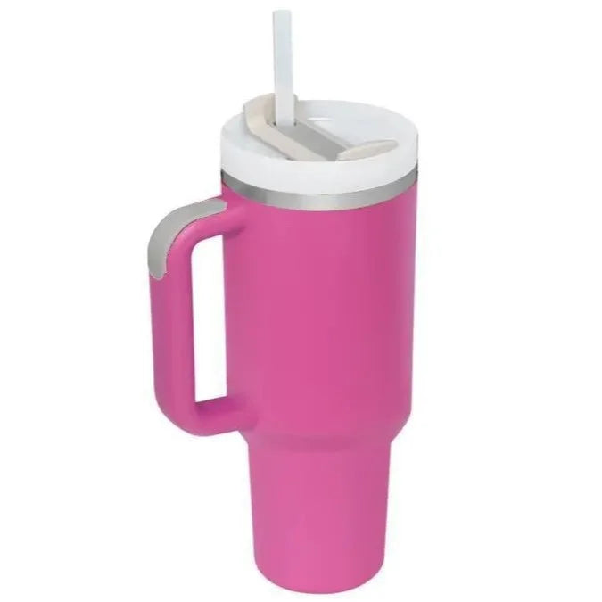 30oz / 40oz Stainless Steel Tumbler – Double-Wall Vacuum Insulated Thermal Bottle Keeps Drinks Cold